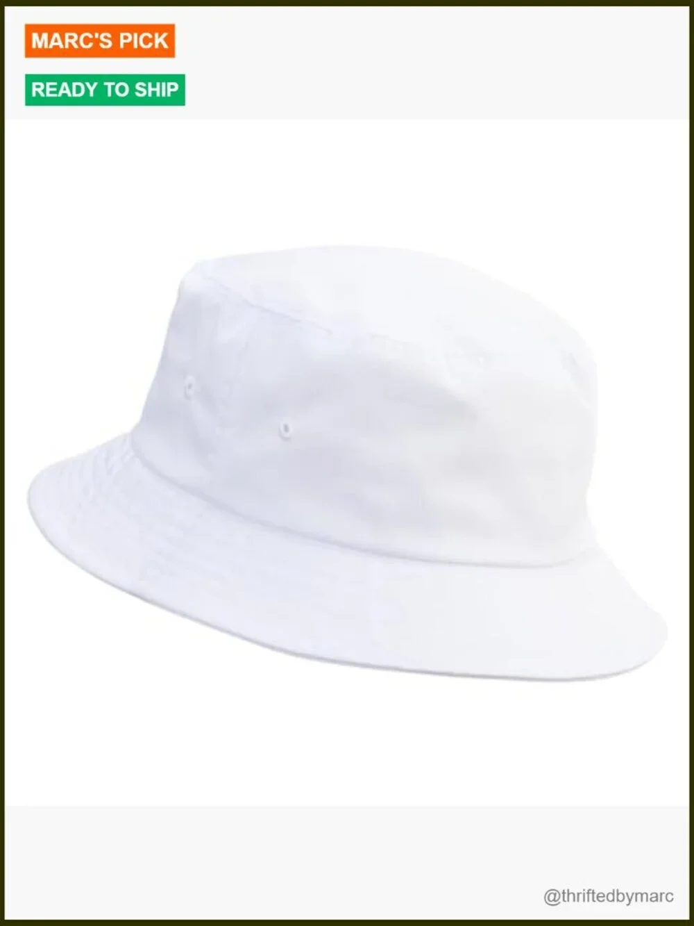 Big Size Cotton Twill Bucket Hat with Drawstring - Outdoor Sun Protection